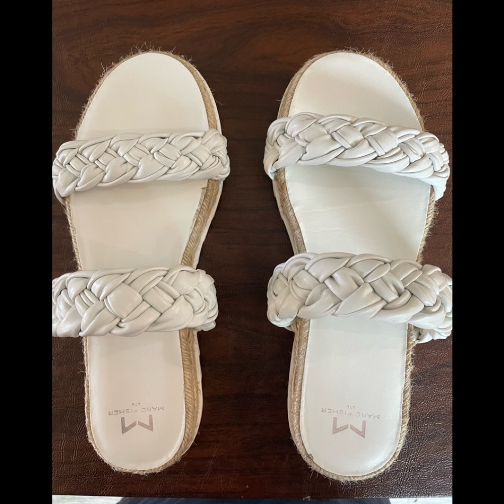 Marc Fisher slide sandals